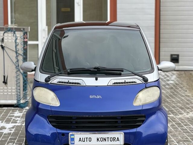 Синий Смарт Форту, объемом двигателя 0.6 л и пробегом 200 тыс. км за 1900 $, фото 2 на Automoto.ua