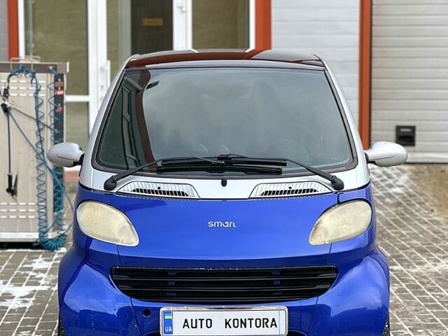 Синій Смарт Fortwo, об'ємом двигуна 0.6 л та пробігом 200 тис. км за 1900 $, фото 1 на Automoto.ua