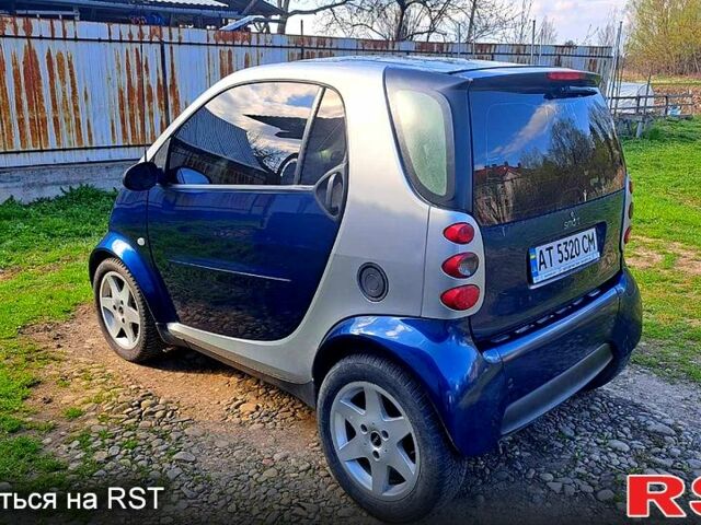 Синій Смарт Fortwo, об'ємом двигуна 1 л та пробігом 186 тис. км за 3000 $, фото 2 на Automoto.ua