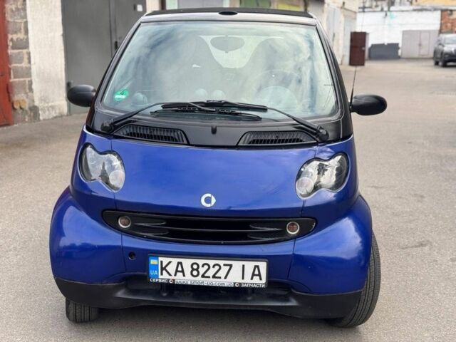 Смарт Fortwo 2002 у Києві на Automoto.ua Синій Смарт Fortwo, об'ємом двигуна 0.6 л та пробігом 125 тис. км за 1650 $, фото 2 на Automoto.ua