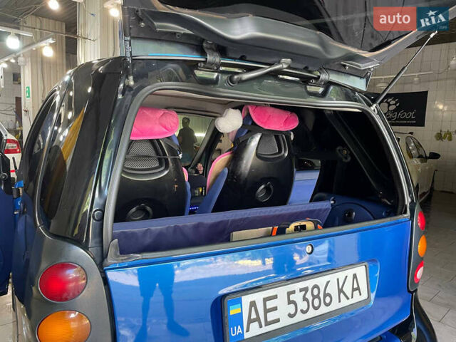 Синій Смарт Fortwo, об'ємом двигуна 0.6 л та пробігом 189 тис. км за 3450 $, фото 3 на Automoto.ua