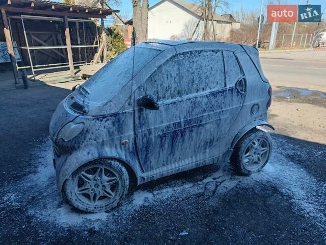Синій Смарт Fortwo, об'ємом двигуна 0.6 л та пробігом 165 тис. км за 2200 $, фото 5 на Automoto.ua