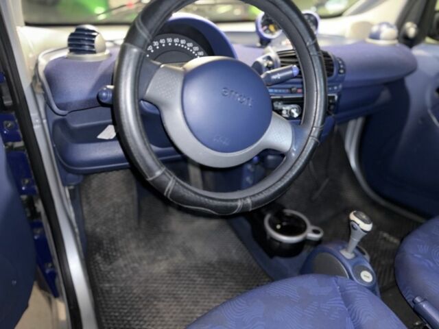 Синий Смарт Форту, объемом двигателя 0.6 л и пробегом 175 тыс. км за 2200 $, фото 5 на Automoto.ua