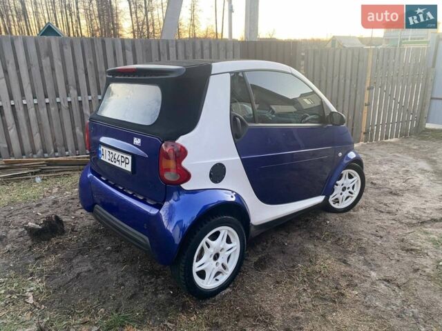 Синій Смарт Fortwo, об'ємом двигуна 0.6 л та пробігом 175 тис. км за 2900 $, фото 2 на Automoto.ua