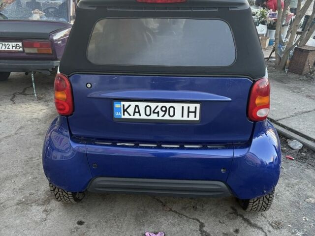 Синий Смарт Форту, объемом двигателя 0.6 л и пробегом 175 тыс. км за 2200 $, фото 1 на Automoto.ua