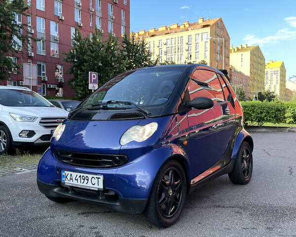 Синій Смарт Fortwo, об'ємом двигуна 0.6 л та пробігом 217 тис. км за 2800 $, фото 5 на Automoto.ua