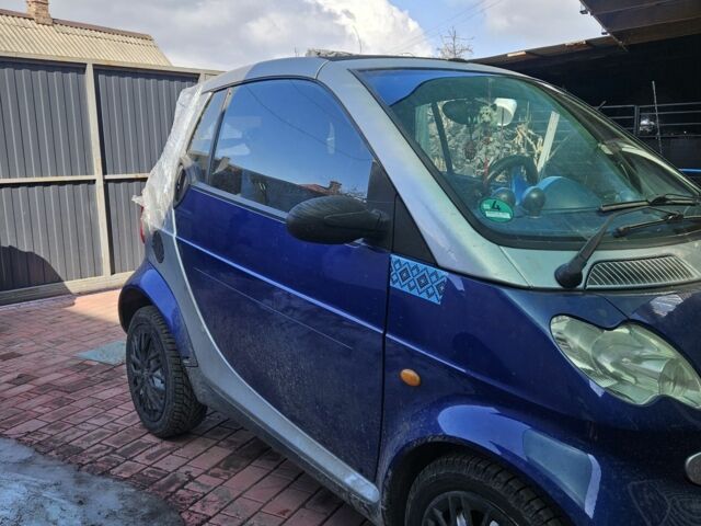 Синий Смарт Форту, объемом двигателя 0.6 л и пробегом 130 тыс. км за 1400 $, фото 1 на Automoto.ua