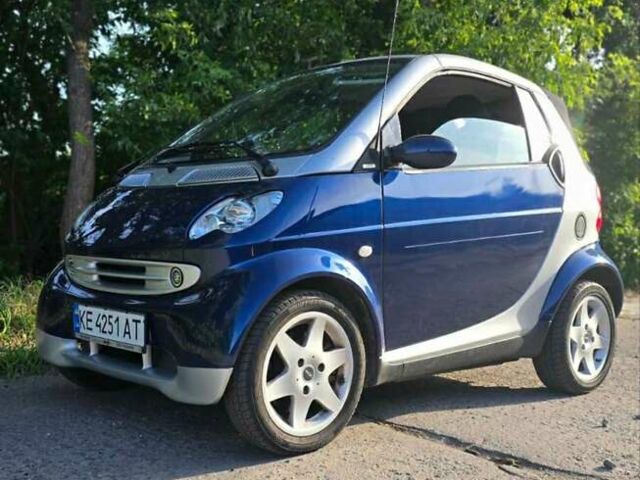 Синій Смарт Fortwo, об'ємом двигуна 0.6 л та пробігом 118 тис. км за 3300 $, фото 2 на Automoto.ua