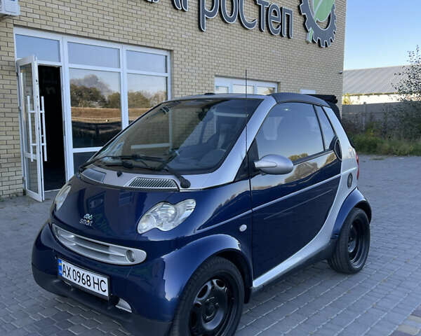 Синій Смарт Fortwo, об'ємом двигуна 0.6 л та пробігом 189 тис. км за 2800 $, фото 2 на Automoto.ua