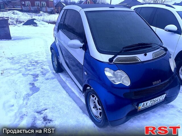 Синій Смарт Fortwo, об'ємом двигуна 0.7 л та пробігом 130 тис. км за 2700 $, фото 3 на Automoto.ua