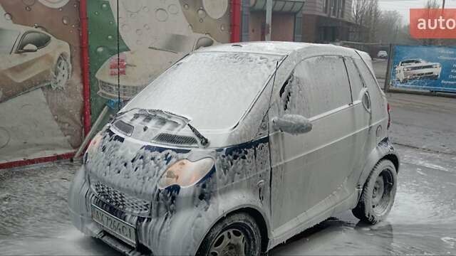 Синий Смарт Форту, объемом двигателя 0.69 л и пробегом 124 тыс. км за 2500 $, фото 2 на Automoto.ua