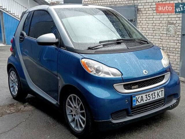 Синий Смарт Форту, объемом двигателя 1 л и пробегом 115 тыс. км за 3993 $, фото 1 на Automoto.ua