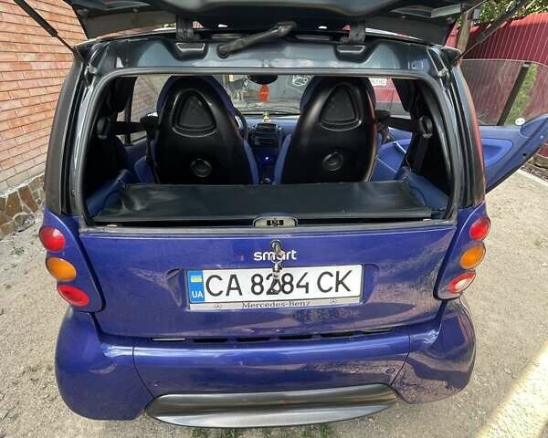 Синій Смарт Fortwo, об'ємом двигуна 0.6 л та пробігом 190 тис. км за 2500 $, фото 3 на Automoto.ua