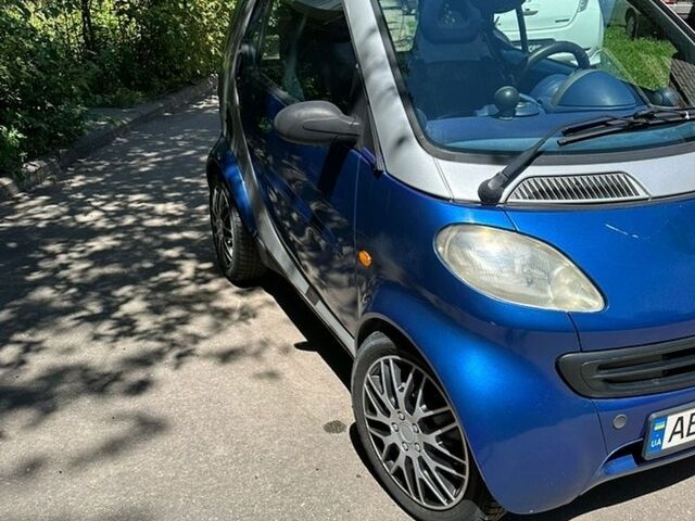 Синий Смарт Форту, объемом двигателя 0.6 л и пробегом 100 тыс. км за 2500 $, фото 3 на Automoto.ua