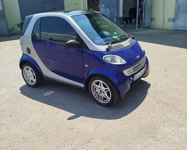 Синій Смарт Fortwo, об'ємом двигуна 0.6 л та пробігом 170 тис. км за 3200 $, фото 3 на Automoto.ua