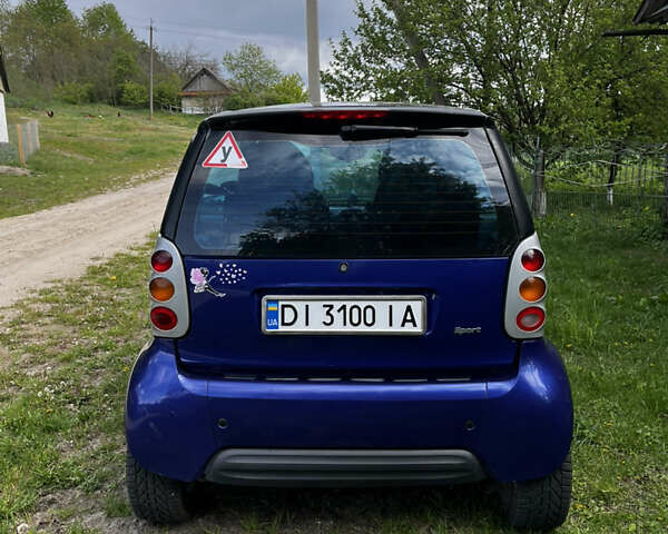 Синій Смарт Fortwo, об'ємом двигуна 0.6 л та пробігом 243 тис. км за 2200 $, фото 5 на Automoto.ua