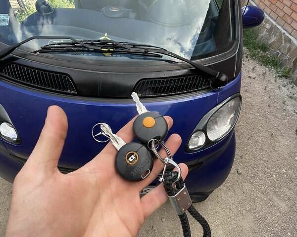 Синій Смарт Fortwo, об'ємом двигуна 0.6 л та пробігом 190 тис. км за 2500 $, фото 6 на Automoto.ua