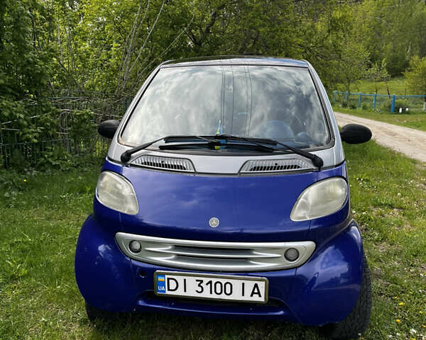 Синій Смарт Fortwo, об'ємом двигуна 0.6 л та пробігом 243 тис. км за 2200 $, фото 1 на Automoto.ua
