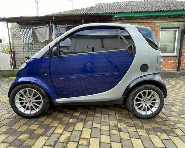 Синий Смарт Форту, объемом двигателя 0.6 л и пробегом 280 тыс. км за 3000 $, фото 2 на Automoto.ua