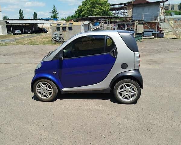 Синій Смарт Fortwo, об'ємом двигуна 0.6 л та пробігом 170 тис. км за 3200 $, фото 1 на Automoto.ua