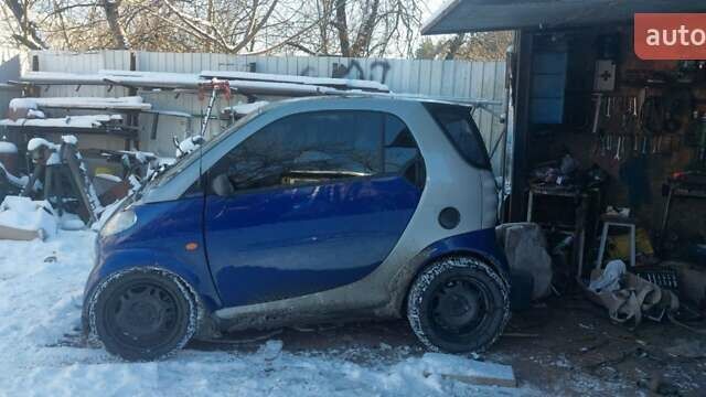 Синій Смарт Fortwo, об'ємом двигуна 0.6 л та пробігом 220 тис. км за 1400 $, фото 5 на Automoto.ua