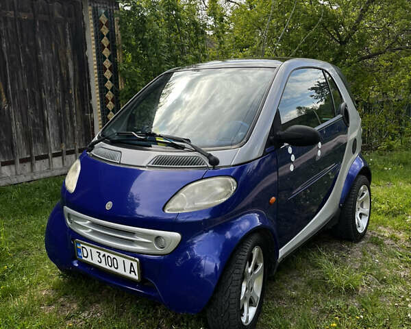 Синій Смарт Fortwo, об'ємом двигуна 0.6 л та пробігом 243 тис. км за 2200 $, фото 2 на Automoto.ua