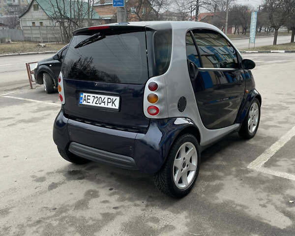 Синій Смарт Fortwo, об'ємом двигуна 0.6 л та пробігом 236 тис. км за 3500 $, фото 3 на Automoto.ua