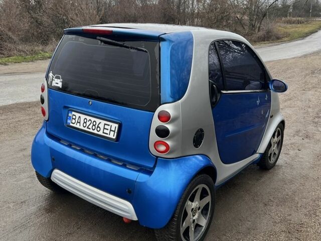 Синий Смарт Форту, объемом двигателя 0.6 л и пробегом 177 тыс. км за 3000 $, фото 3 на Automoto.ua