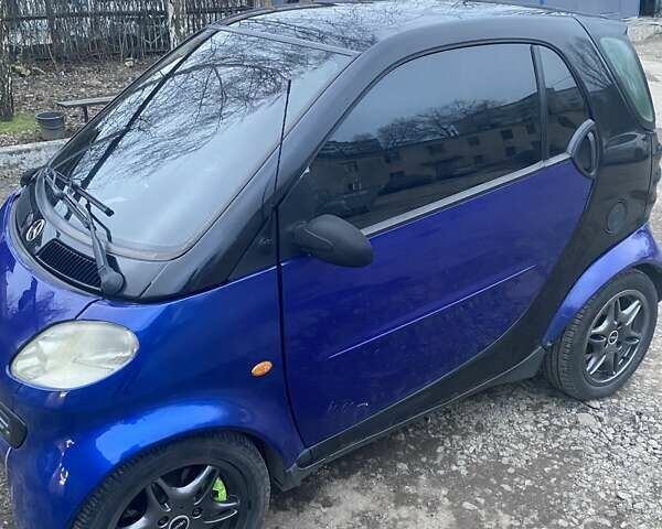 Синій Смарт Fortwo, об'ємом двигуна 0.6 л та пробігом 205 тис. км за 2800 $, фото 1 на Automoto.ua