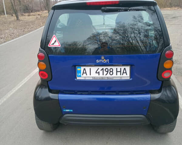 Синий Смарт Форту, объемом двигателя 0.6 л и пробегом 154 тыс. км за 2650 $, фото 3 на Automoto.ua