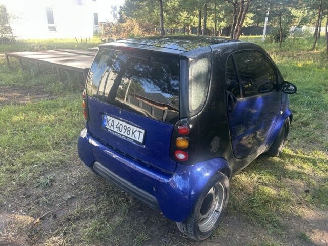 Синій Смарт Fortwo, об'ємом двигуна 0.6 л та пробігом 211 тис. км за 2800 $, фото 1 на Automoto.ua