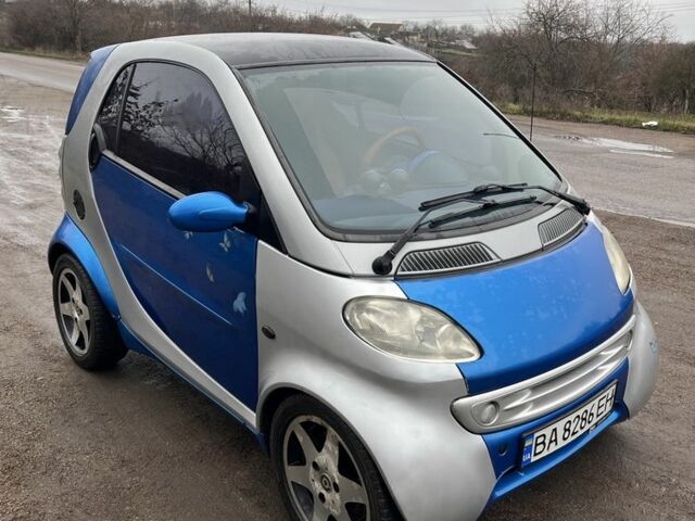 Синий Смарт Форту, объемом двигателя 0.6 л и пробегом 177 тыс. км за 3000 $, фото 2 на Automoto.ua