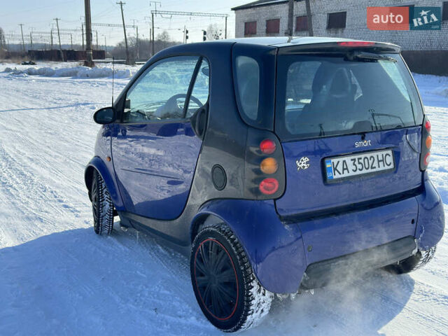Синий Смарт Форту, объемом двигателя 0.6 л и пробегом 140 тыс. км за 1650 $, фото 20 на Automoto.ua