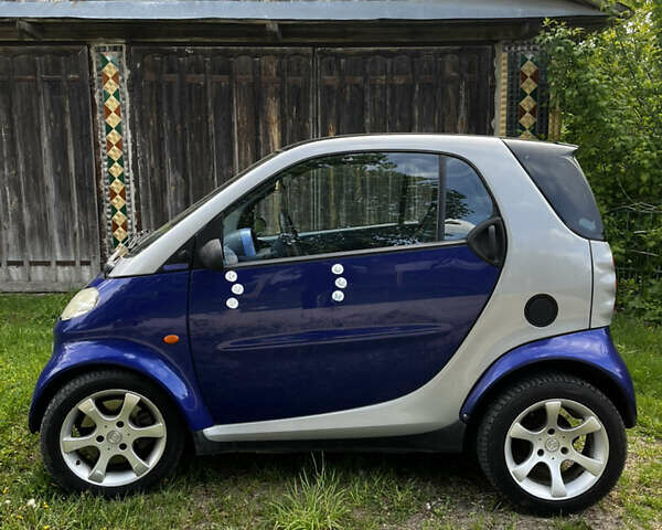 Синій Смарт Fortwo, об'ємом двигуна 0.6 л та пробігом 243 тис. км за 2200 $, фото 3 на Automoto.ua
