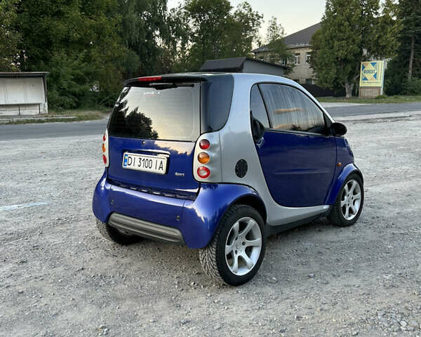 Синий Смарт Форту, объемом двигателя 0.6 л и пробегом 250 тыс. км за 2100 $, фото 2 на Automoto.ua