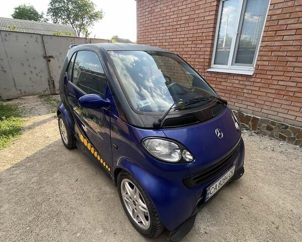 Синій Смарт Fortwo, об'ємом двигуна 0.6 л та пробігом 190 тис. км за 2500 $, фото 2 на Automoto.ua