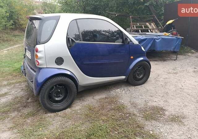 Синій Смарт Fortwo, об'ємом двигуна 0.6 л та пробігом 220 тис. км за 1400 $, фото 8 на Automoto.ua