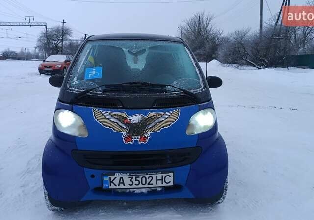 Синій Смарт Fortwo, об'ємом двигуна 0.6 л та пробігом 135 тис. км за 1700 $, фото 4 на Automoto.ua