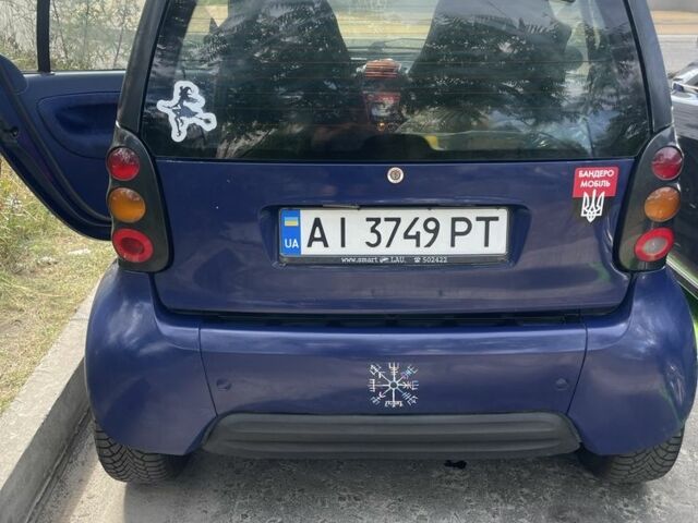 Синій Смарт Fortwo, об'ємом двигуна 0.6 л та пробігом 230 тис. км за 2015 $, фото 4 на Automoto.ua