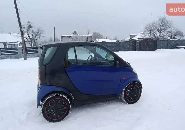 Синий Смарт Форту, объемом двигателя 0.6 л и пробегом 135 тыс. км за 2000 $, фото 6 на Automoto.ua