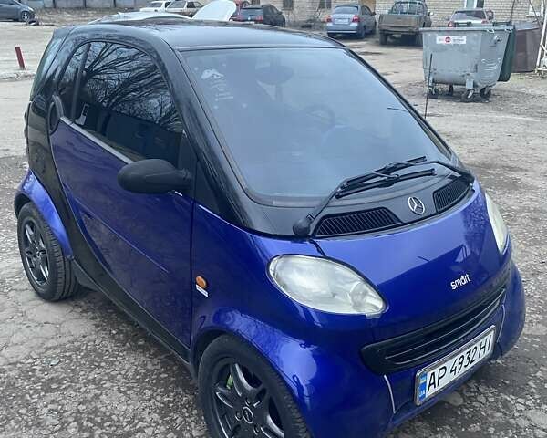 Синій Смарт Fortwo, об'ємом двигуна 0.6 л та пробігом 205 тис. км за 2800 $, фото 3 на Automoto.ua