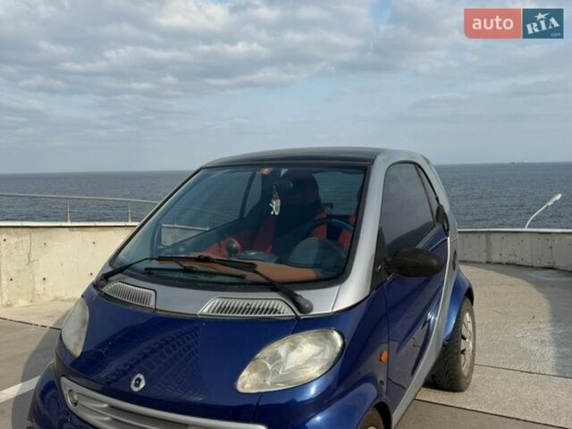 Синій Смарт Fortwo, об'ємом двигуна 0.6 л та пробігом 217 тис. км за 2700 $, фото 1 на Automoto.ua
