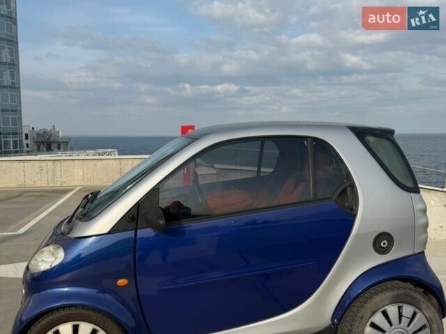 Синий Смарт Форту, объемом двигателя 0.6 л и пробегом 217 тыс. км за 2700 $, фото 6 на Automoto.ua