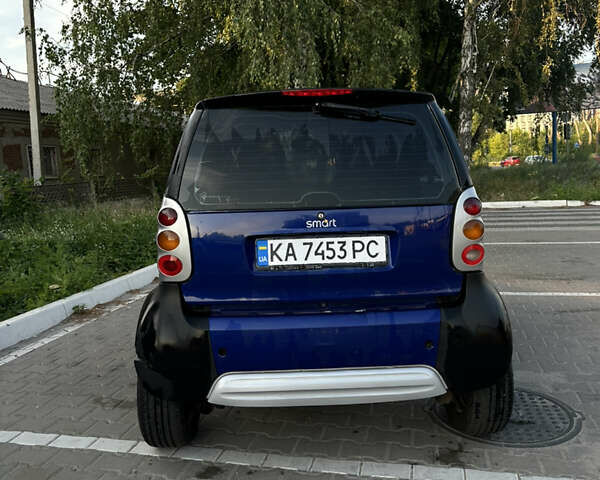 Синій Смарт Fortwo, об'ємом двигуна 0.6 л та пробігом 286 тис. км за 2000 $, фото 3 на Automoto.ua