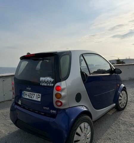 Синій Смарт Fortwo, об'ємом двигуна 0.6 л та пробігом 217 тис. км за 3135 $, фото 10 на Automoto.ua