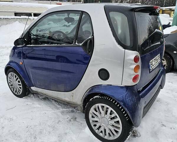 Синий Смарт Форту, объемом двигателя 0.6 л и пробегом 164 тыс. км за 2400 $, фото 2 на Automoto.ua