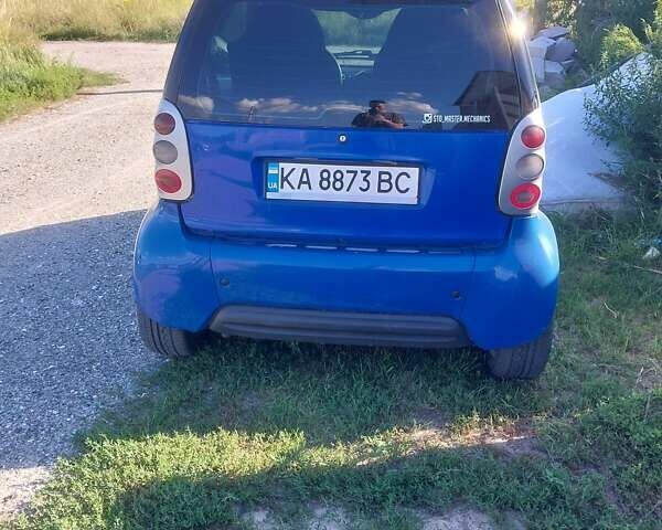 Синій Смарт Fortwo, об'ємом двигуна 0.6 л та пробігом 100 тис. км за 3000 $, фото 1 на Automoto.ua