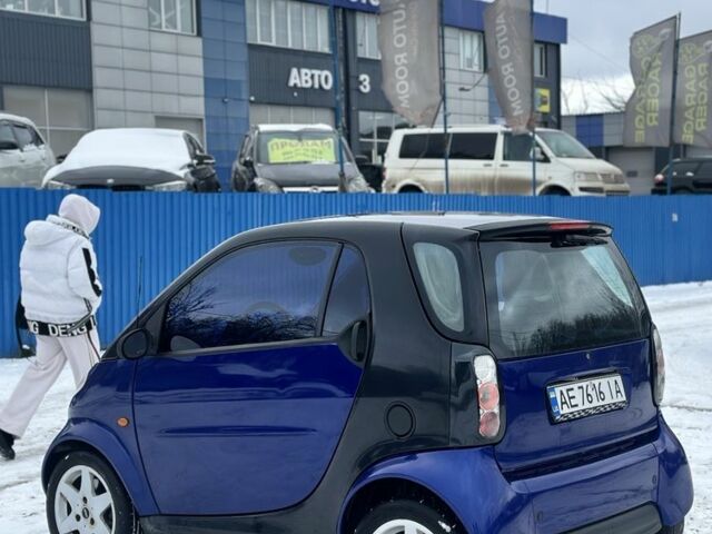 Синій Смарт Fortwo, об'ємом двигуна 0.6 л та пробігом 150 тис. км за 2899 $, фото 1 на Automoto.ua