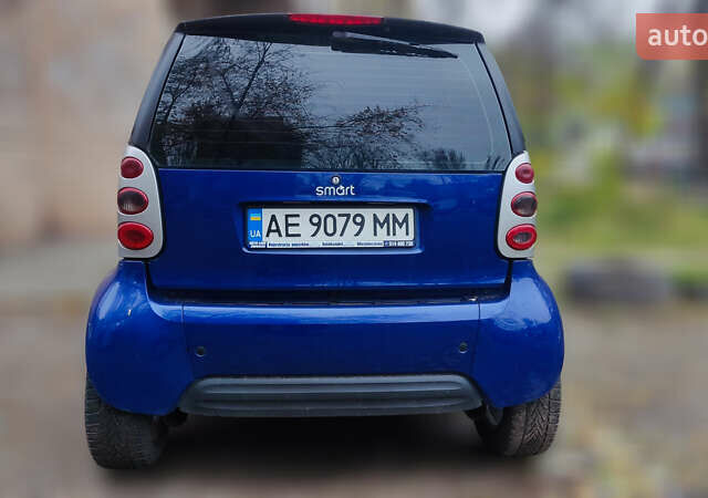 Синій Смарт Fortwo, об'ємом двигуна 0.6 л та пробігом 204 тис. км за 3900 $, фото 1 на Automoto.ua
