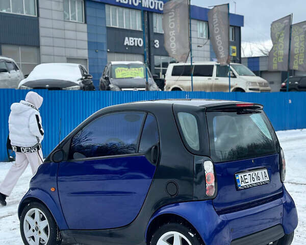 Синий Смарт Форту, объемом двигателя 0.6 л и пробегом 150 тыс. км за 2599 $, фото 1 на Automoto.ua